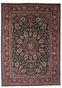  Kashmar Teppe 245X338 Ekte Orientalsk Håndknyttet Svart, Brun (Ull, Persia/Iran)