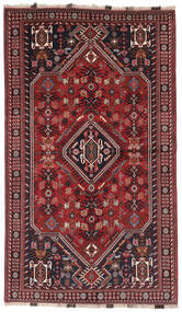  Ghashghai Teppe 160X276 Ekte Orientalsk Håndknyttet Mørk Brun/Svart (Ull, Persia/Iran)