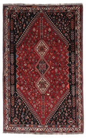  Ghashghai Teppe 170X268 Ekte Orientalsk Håndknyttet Svart/Mørk Rød (Ull, )