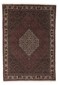 Bidjar Takab/Bukan Teppe 115X167 Ekte Orientalsk Håndknyttet Svart/Hvit/Creme (Ull, Persia/Iran)