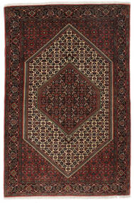  Bidjar Teppe 108X166 Ekte Orientalsk Håndknyttet Svart/Mørk Brun (Ull, Persia/Iran)