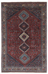  Yalameh Teppe 164X255 Ekte Orientalsk Håndknyttet Svart/Mørk Brun (Ull, Persia/Iran)