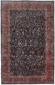  Persisk Antikke Manchester Keshan Teppe 293X460 Svart/Mørk Rød Stort (Ull, Persia/Iran)