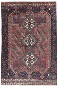  Afshar Shahre Babak Teppe 120X179 Ekte Orientalsk Håndknyttet Svart/Mørk Rød/Mørk Brun (Ull, Persia/Iran)