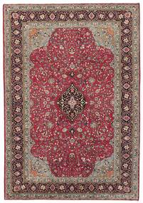  Sarough Teppe 207X295 Ekte Orientalsk Håndknyttet Mørk Brun/Mørk Rød (Ull, Persia/Iran)
