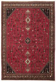  Ghashghai Teppe 207X300 Ekte Orientalsk Håndknyttet Svart/Mørk Rød (Ull, Persia/Iran)