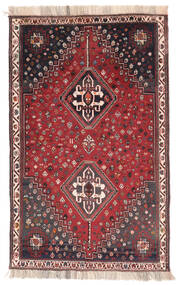 Ghashghai Teppe Teppe 98X158 Mørk Rød/Svart (Ull, Persia/Iran)