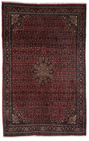  Persisk Bidjar Teppe Teppe 222X351 Svart/Mørk Rød (Ull, Persia/Iran)