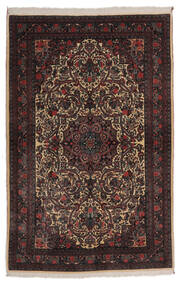  Bidjar Teppe 146X210 Ekte Orientalsk Håndknyttet Svart/Mørk Brun (Ull, Persia/Iran)