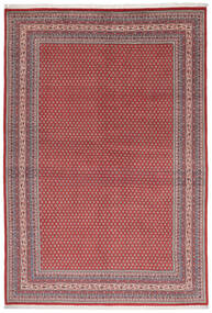  Sarough Mir Teppe 215X313 Ekte Orientalsk Håndknyttet Mørk Brun/Mørk Rød (Ull, Persia/Iran)