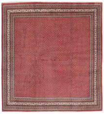  Sarough Mir Teppe 298X318 Ekte Orientalsk Håndknyttet Kvadratisk Mørk Rød/Brun Stort (Ull, )