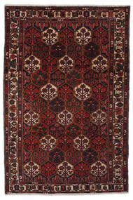  Bakhtiar Teppe 198X295 Ekte Orientalsk Håndknyttet Svart/Mørk Brun (Ull, Persia/Iran)