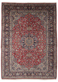  Najafabad Teppe 296X411 Ekte Orientalsk Håndknyttet Mørk Rød, Brun Stort (Ull, Persia/Iran)