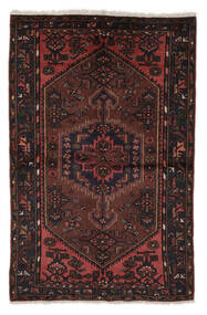  Zanjan Teppe 136X211 Ekte Orientalsk Håndknyttet Svart (Ull, Persia/Iran)