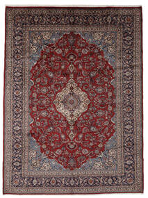  Hamadan Shahrbaf Teppe 300X405 Ekte Orientalsk Håndknyttet Svart/Mørk Brun Stort (Ull, Persia/Iran)