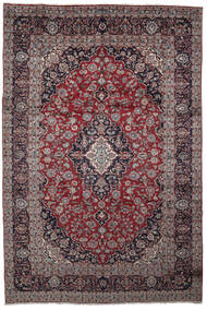  Keshan Teppe 235X360 Ekte Orientalsk Håndknyttet Mørk Brun/Svart (Ull, Persia/Iran)