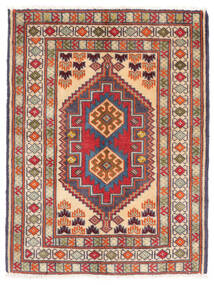  Turkaman Teppe 64X83 Ekte Orientalsk Håndknyttet Mørk Brun/Mørk Rød (Ull, Persia/Iran)