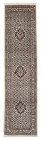  Moud Teppe 80X303 Ekte Orientalsk Håndknyttet Teppeløpere Mørk Grå/Mørk Brun ( Persia/Iran)