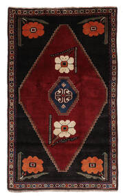  Orientalsk Ghashghai Fine Teppe Teppe 108X180 Svart/Mørk Rød (Ull, Persia/Iran)