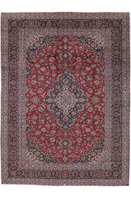  Keshan Teppe 237X333 Ekte Orientalsk Håndknyttet Mørk Brun/Svart (Ull, Persia/Iran)