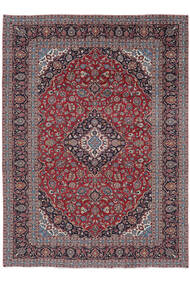 Keshan Teppe 286X399 Ekte Orientalsk Håndknyttet Mørk Rød, Svart Stort (Ull, Persia/Iran)
