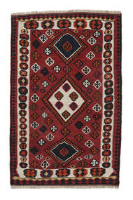  Kelim Vintage Teppe 170X266 Ekte Orientalsk Håndvevd Svart/Hvit/Creme (Ull, Persia/Iran)