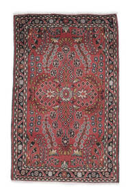 80X122 Lillian Teppe Orientalsk Mørk Rød/Svart (Ull, Persia/Iran)
