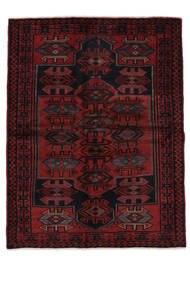  Orientalsk Lori Teppe 170X220 Svart/Mørk Rød (Ull, Persia/Iran)
