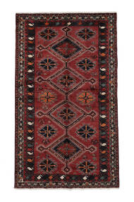  Lori Teppe 155X258 Ekte Orientalsk Håndknyttet Svart, Mørk Rød (Ull, Persia/Iran)
