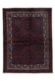  Afshar Teppe 132X175 Ekte Orientalsk Håndknyttet Mørk Lilla/Svart (Ull, Persia/Iran)