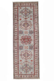  Kazak Ariana Teppe 86X255 Ekte Orientalsk Håndknyttet Teppeløpere Mørk Rød, Brun (Ull, Afghanistan)