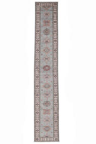  Kazak Ariana Teppe 80X462 Ekte Orientalsk Håndknyttet Teppeløpere (Ull, Afghanistan)