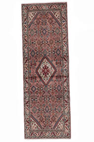  Hamadan Teppe 73X215 Ekte Orientalsk Håndknyttet Teppeløpere Mørk Brun/Mørk Rød (Ull, Persia/Iran)