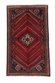  Ghashghai Teppe 152X250 Ekte Orientalsk Håndknyttet Svart/Mørk Rød (Ull, )