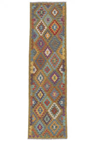  Kelim Afghan Old Style Teppe 80X300 Ekte Orientalsk Håndvevd Teppeløpere (Ull, Afghanistan)