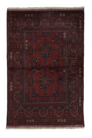  Afghan Khal Mohammadi Teppe 104X155 Ekte Orientalsk Håndknyttet Svart (Ull, )