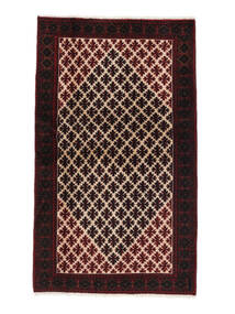 Beluch Teppe 102X171 Ekte Orientalsk Håndknyttet Svart, Brun (Ull, Persia/Iran)