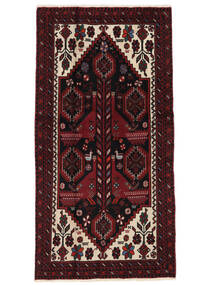  Persisk Beluch Teppe Teppe 95X187 Svart/Mørk Rød (Ull, Persia/Iran)