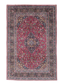  Kashmar Teppe 197X298 Ekte Orientalsk Håndknyttet Svart/Mørk Rød (Ull, Persia/Iran)