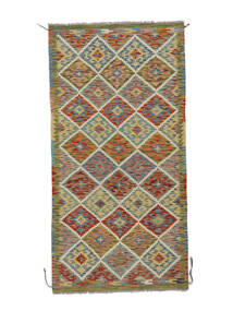  Kelim Afghan Old Style Teppe 101X196 Ekte Orientalsk Håndvevd (Ull, Afghanistan)