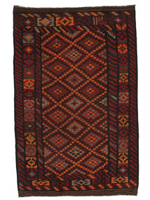  Afghan Vintage Kelim Teppe 195X300 Ekte Orientalsk Håndvevd Svart (Ull, Afghanistan)
