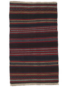  Afghan Vintage Kelim Teppe 110X190 Ekte Orientalsk Håndvevd Svart/Mørk Rød (Ull, )