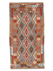  Kelim Afghan Old Style Teppe 103X193 Ekte Orientalsk Håndvevd (Ull, Afghanistan)
