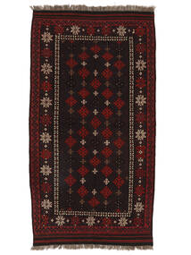  Afghan Vintage Kelim Teppe 118X214 Ekte Orientalsk Håndvevd Svart (Ull, Afghanistan)