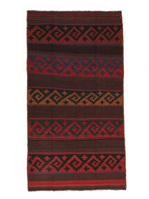  Afghan Vintage Kelim Teppe 170X320 Ekte Orientalsk Håndvevd Svart (Ull, Afghanistan)