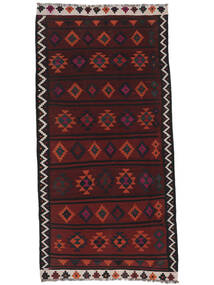  Afghan Vintage Kelim Teppe 134X272 Ekte Orientalsk Håndvevd Svart (Ull, Afghanistan)