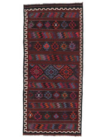  Afghan Vintage Kelim Teppe 126X277 Ekte Orientalsk Håndvevd Svart (Ull, Afghanistan)