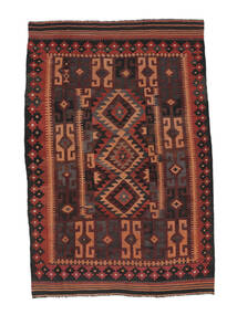 Afghan Vintage Kelim Teppe 174X277 Svart/Mørk Rød (Ull, Afghanistan)