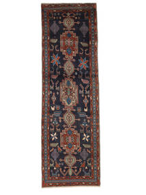  Ardebil Teppe 99X318 Ekte Orientalsk Håndknyttet Teppeløpere Mørk Brun/Mørk Lilla (Ull, Persia/Iran)