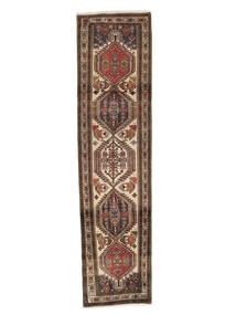  Ardebil Teppe 70X290 Ekte Orientalsk Håndknyttet Teppeløpere Mørk Brun (Ull, Persia/Iran)